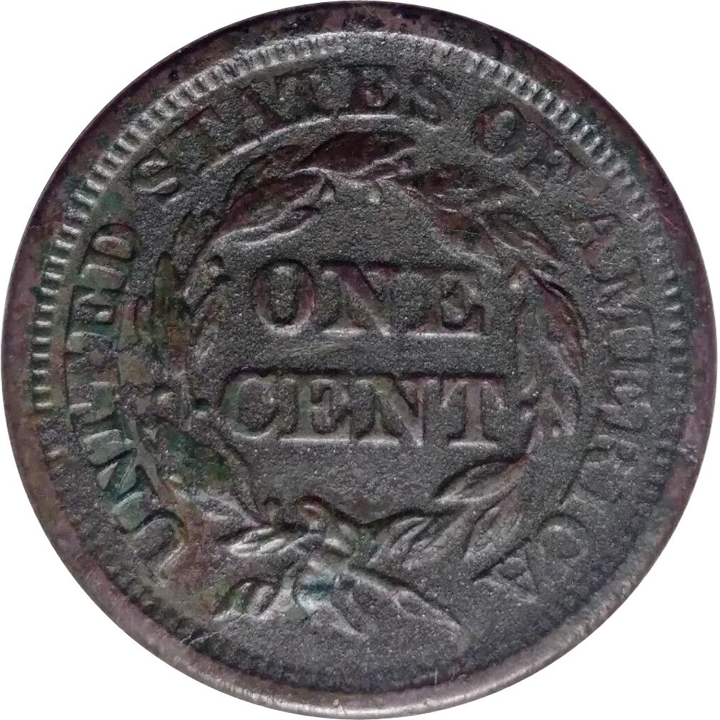 1846-Braided-Hair-Large-Cent-#3